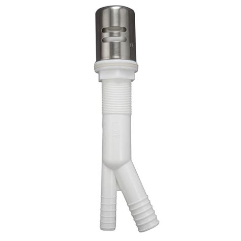 Not replacing the valve may result in your dishwasher overflowing the next time you operate the appliance. Keeney Mfg. Co. 1-1/2-in Plastic Dishwasher Air Gap ...