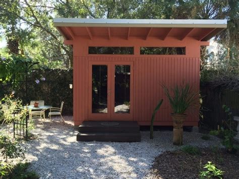 Mid Century Modern Home Office Shed Historic Shed Florida