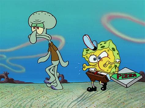 Image Pizza Delivery Spongebob And Squidward Encyclopedia