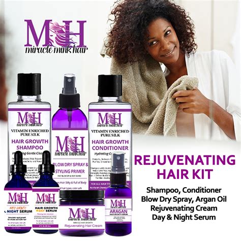 Miracle Mink Hair Growth Rejuvenating Hair Kit Etsy