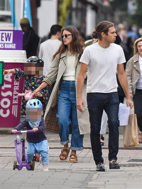 Keira Knightley Enjoys A Day Out With Husband James Righton And Daughters Edie