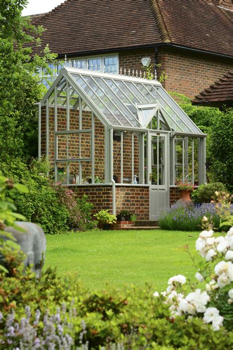 A Bespoke Hartley Botanic 34 Lean To Glasshouse With A Flush Porch