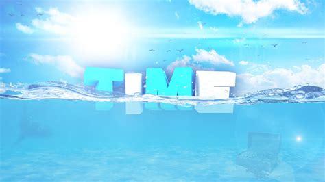 New Youtube Banner Template For Define Time Logo