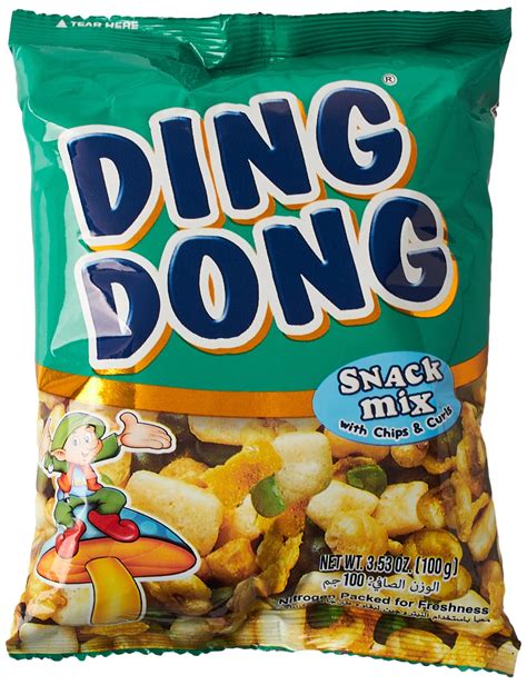 ding dong snack mix 100g spices and flavours