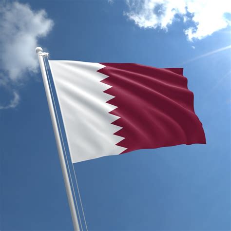 The distinctive qatari flag emerged in the 1930s (official adoption of the maroon color came about 1949). Qatar Flag | Buy Flag of Qatar | The Flag Shop