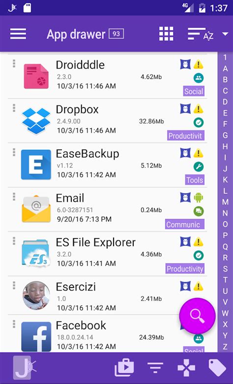 I have made an app with one activity which uses a navigation drawer to open a number of different fragments. JINA App Drawer & Sidebar - Android Apps on Google Play