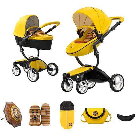 Mima Xari Yellow Special Edition Baby Strollers Stroller Blanket