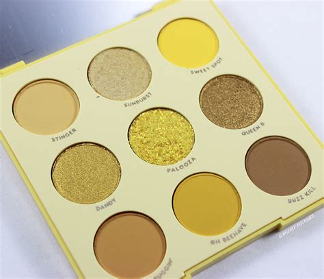 colourpop uh huh honey palette review gingerly polished