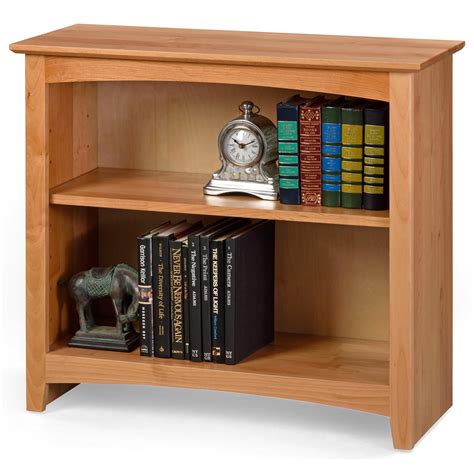 Amish Traditions Alder Bookcases Solid Wood Alder Bookcase With 1 Open