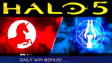 Halo 5 New Daily Win Bonuses Halo 5 Guardians Youtube