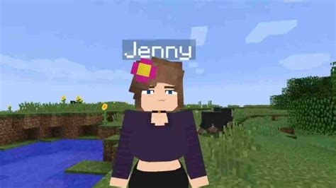 Minecraft Jenny Mod Gameplay Rewaish