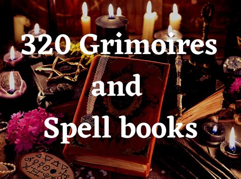 Occult Books Grimoire Grimoires Spellbook Book Collection Etsy