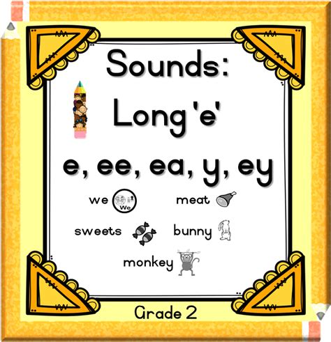 Grade 2 Long ‘e E Ee Ea Y And Ey Spelling And Phonics Teacha