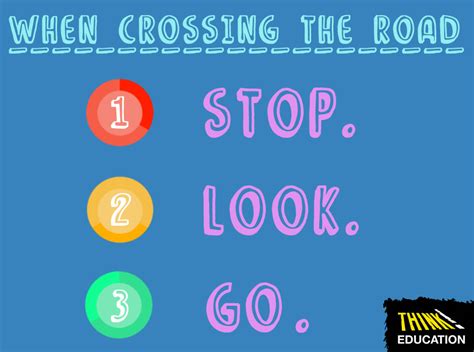 A poster highlighting the importance of being safe around roads. Road Safety paintings