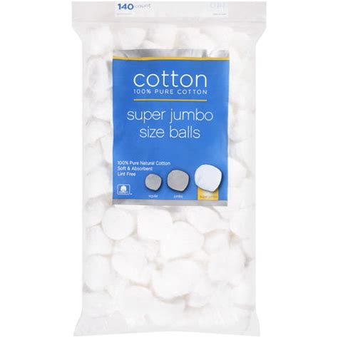 Equate Beauty Super Jumbo Size Cotton Balls 140 Count