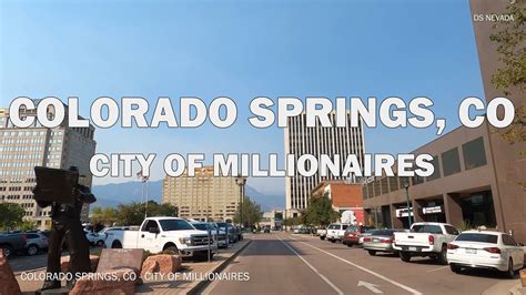Colorado Springs, Colorado - Driving Tour 4K - YouTube