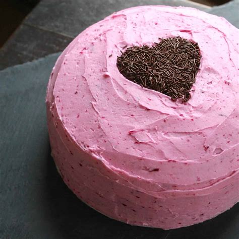 Chocolate Beet Cake With Naturally Dyed Pink Buttercream Gluten Free