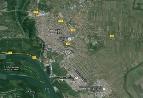 Satelitski Snimak Srbije Mapa