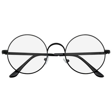 Glasses Retro Vintage Classic Round Metal Clear Lens Glasses W Case Emblemeyewear Retro And