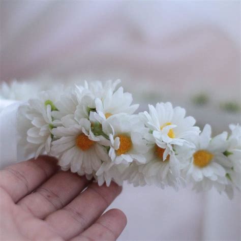 Coroa De Flores Margaridas Brancas Elo7 Produtos Especiais
