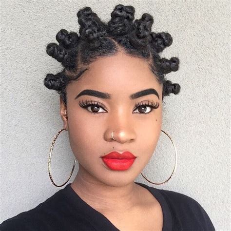 Bantu Knots Hairstyle Pictures Best Haircut 2020