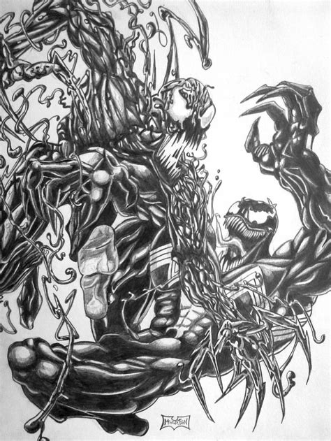 Carnage Vs Venom By Xpendable On Deviantart Marvel Comics Art Comic