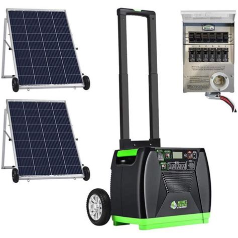 Nature's generator elite portable solar and wind powered. Nature's Generator Elite Gold - PE System:3600W Solar ...