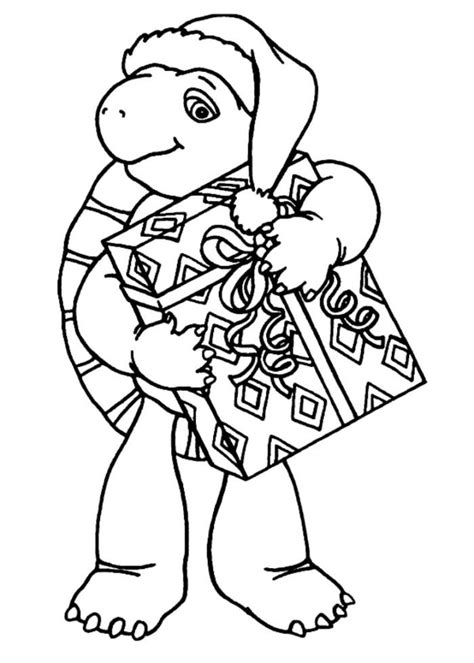 Are there any printable ninja coloring pages for kids? Ninja Turtles Christmas Coloring Pages - Coloring Home