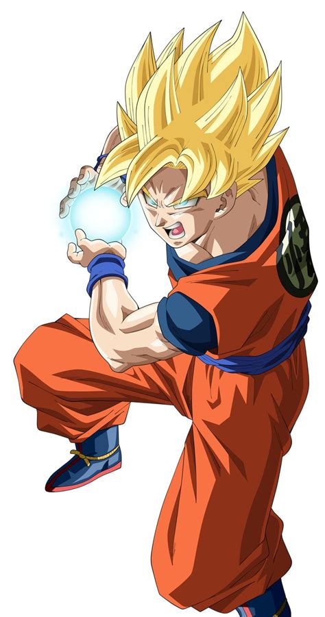 Son Goku Supa Saiya Jin Kamehameha By Monstkem On Deviantart Anime