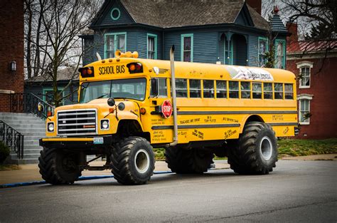 Monster School Bus Breakfast In America