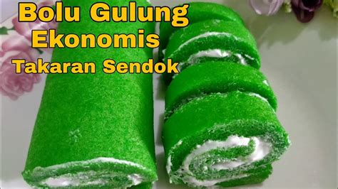 Beri butter cream moca dan gulung kembali. Resep Bolu Gulung Kukus Ekonomis Takaran Sendok Dan Anti ...
