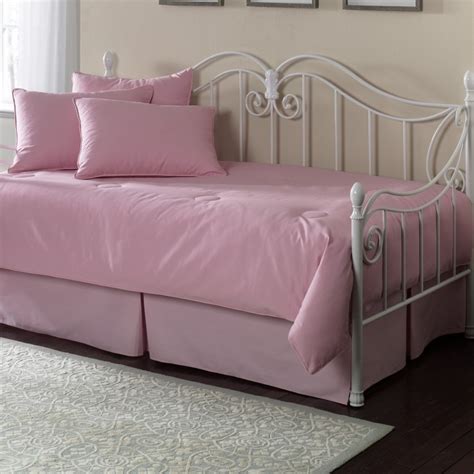 Polyester comforter material:100% polyester bed skirt material: Southern Textiles Paramount 5 Piece Twin Daybed Set in ...