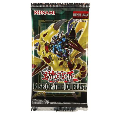 Yu Gi Oh Booster Rise Of The Duelist 1 Auflage 1st Edition