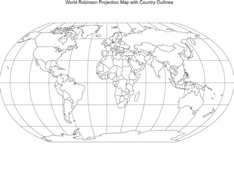 Printable World Maps