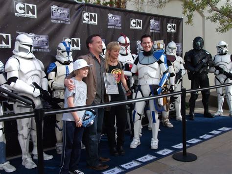 Presenting Dee Bradley Baker With His Honorary Membership To The 501st