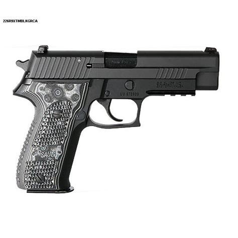 Sig Sauer P Extreme Mm Luger In Black Nitron Pistol Rounds California Compliant