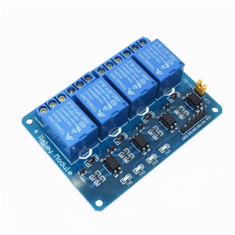5v 4 Channel Relay Module Shield For Arduino Arm Pic Avr Dsp Electronic