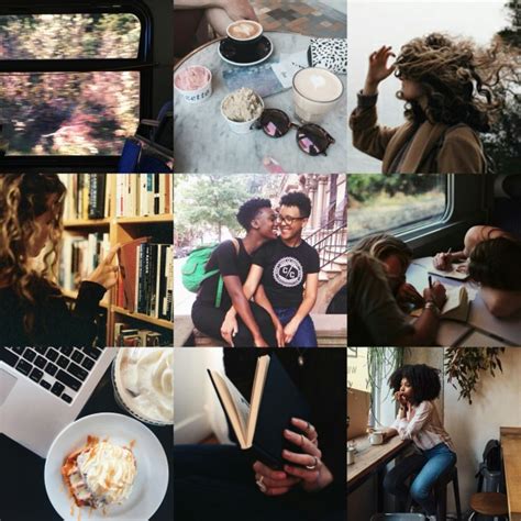 Sapphic Moodboards — Wlw Aesthetics With Coffee Computers Books And