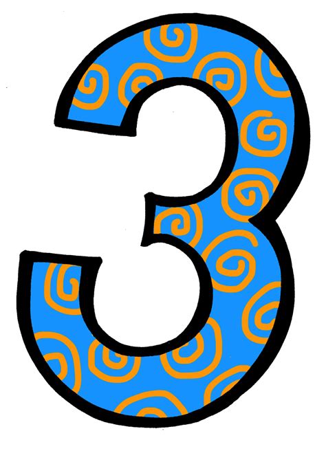 Number Three Clipart Clip Art Library