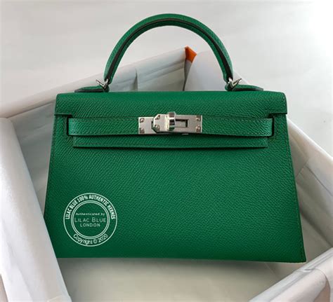 Guaranteed authentic hermes birkin hss 25 bag featured in coveted craie and iconic gold. Hermes Kelly 20cm Cactus/Bleu Atoll Verso Epsom PHW ...