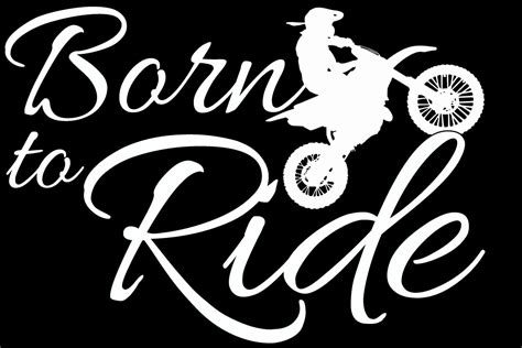 Born To Ride Dirtbike Decal By Lilbitolove On Etsy 600 Dirt Bike