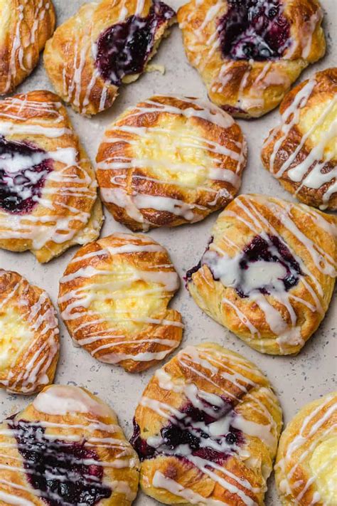 Homemade Danish Pastries Brown Eyed Baker