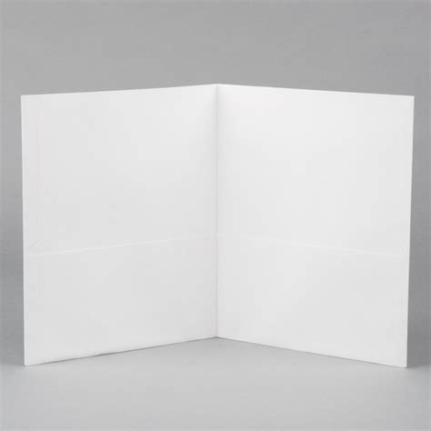 Universal Unv56604 Letter Size 2 Pocket Embossed Paper Pocket Folder