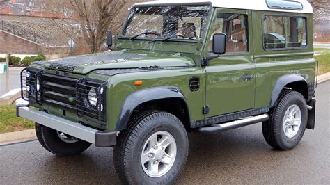 1990 Land Rover Defender 90 Presented As Lot W268 At Indianapolis In