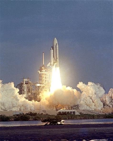 First Launch Of A Space Shuttle Columbia Free Stock Photos