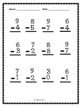 Check out this free math help online resourse and will show you how. Touch Math Subtraction Worksheets: Single Digit ...
