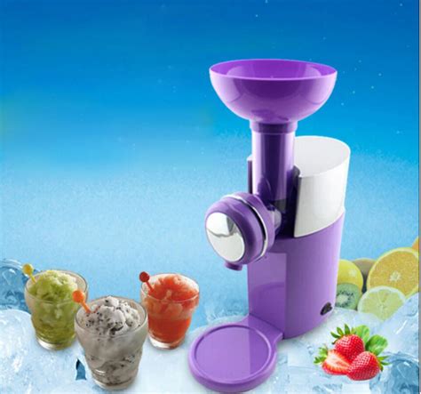 Big Frozen Fruit Dessert Maker Fruit Ice Cream Machine Or Electric Ice