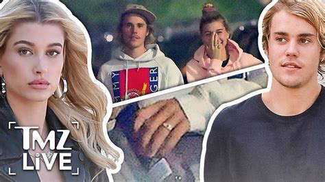 Hailey rhode baldwin bieber (née baldwin; Justin Bieber & Hailey Baldwin: Wedding Ring?! | TMZ Live ...