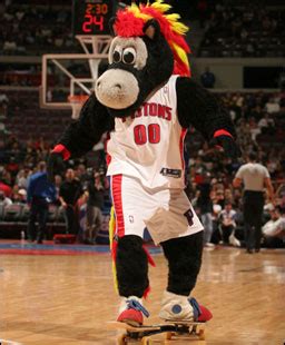A rough mock design for the new detroit pistons mascot. 2012-13 NBA mascot preview: Rating the fake animals of the East - SBNation.com