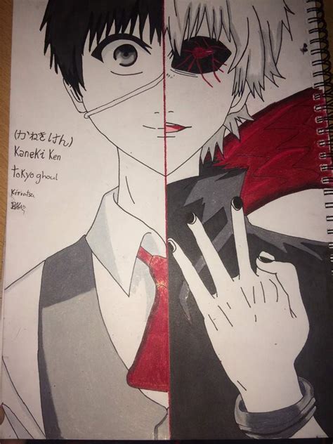 Tokyo Ghoul Drawing Anime Amino